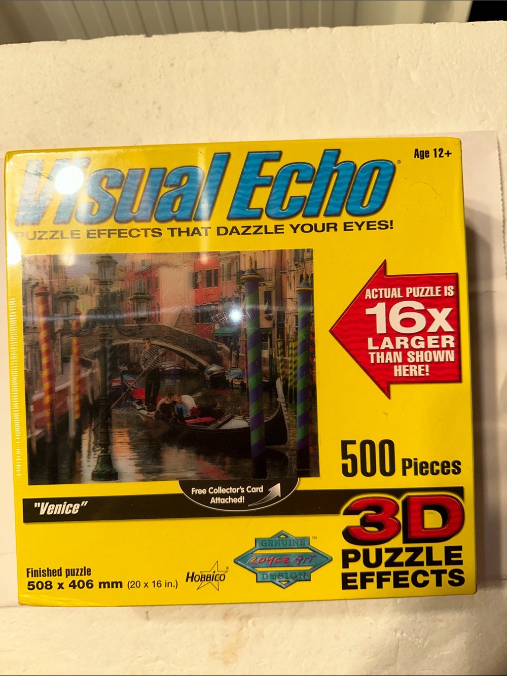 Visual Echo 500-piece 3-D puzzle of Venice (new)